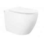 Voghera Rimless Wall Hung Toilet Pan Only